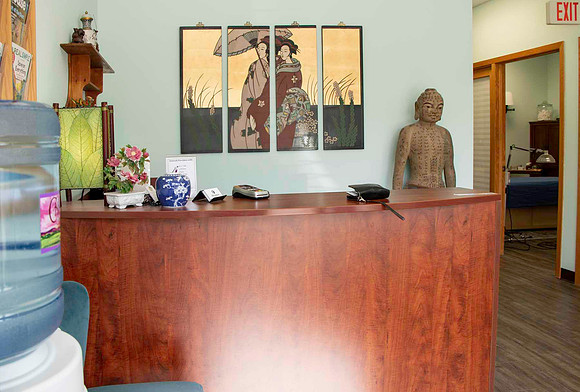 Dane County Family Acupuncture- Interior Business Design Shot.