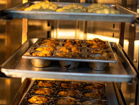 oven baked goods.