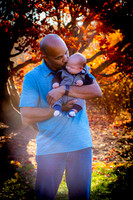 Farther and son portrait.